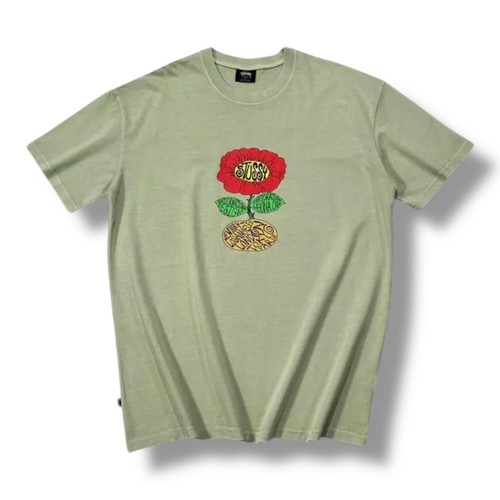 Stussy sunflower green - sunflower, shirt