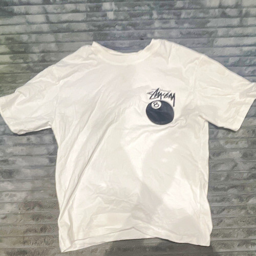 Stussy white black 8 ball - stussy,