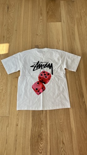 Stussy white shirt - t-shirt, men's