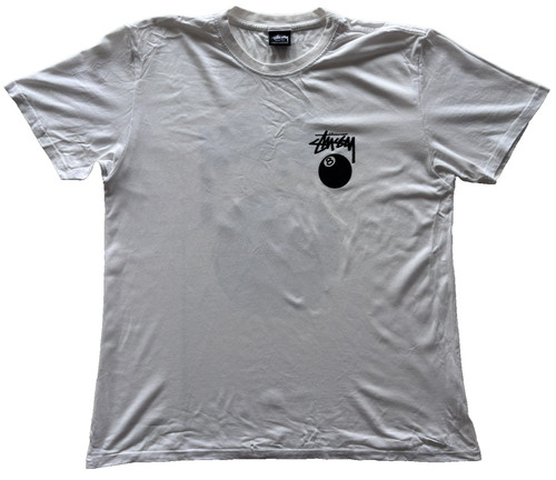 Stussy mens white reverse - white, 8