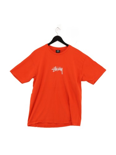 Stussy men shirt - l, orange