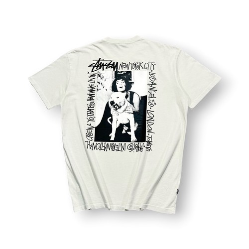 Stussy logo shirt - t-shirt, xl