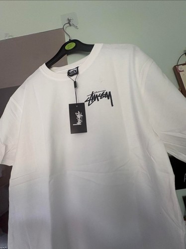 Stussy men white shirt - white, t-shirt