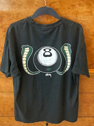 Stussy ball snake graphic - stussy,
