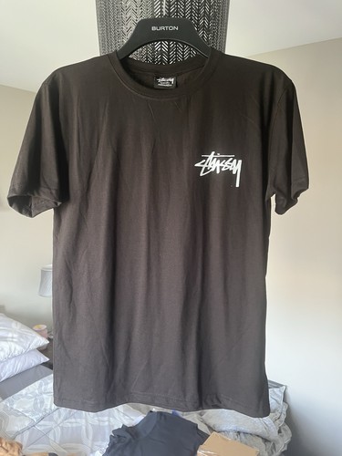 Stussy black shirt - stussy, graphic