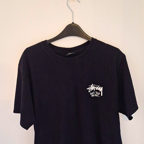 Stussy men black graphic - black,