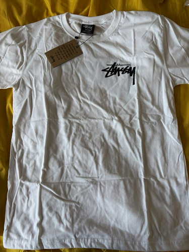 Stussy white graphic logo - stussy,
