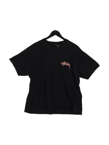 Stussy men shirt l black - stussy, t-shirt