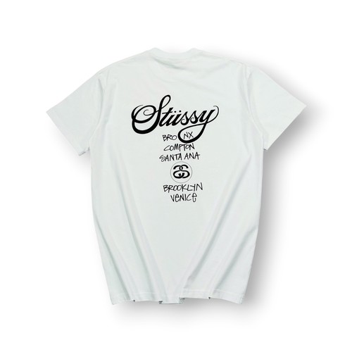 Stussy logo shirt small - logo,
