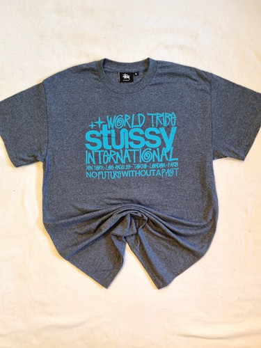 Stussy grey world tribe - stussy,