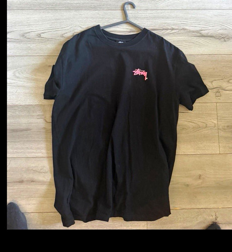 Stüssy black graphic print - stüssy,