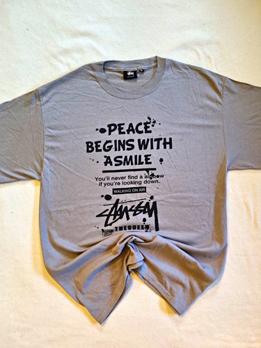 Stüssy peace graphic logo - peace,