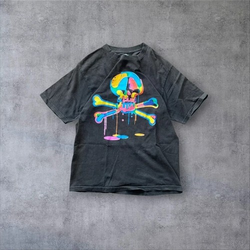 Black graphic stussy shirt - stussy, t-shirt