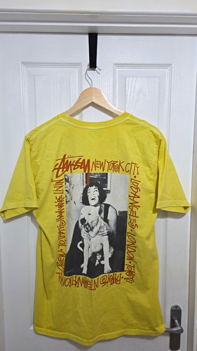 Stussy yellow graphic print - yellow,