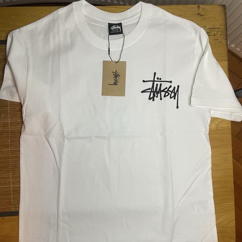 Stussy men white front and - stussy, men's