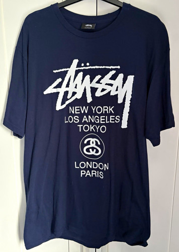 Stussy men navy graphic - men’s,