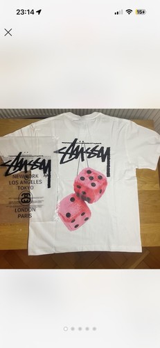 Stussy men white graphic - white,