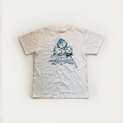 Stussy ice dice logo shirt - stussy,