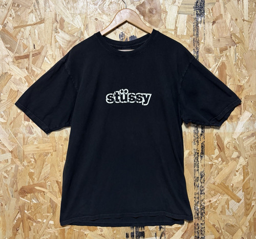 Stussy cracked logo shirt - logo, |