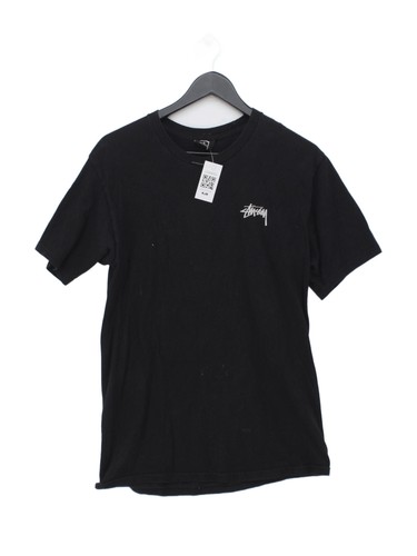 Stussy men shirt m - t-shirt, black