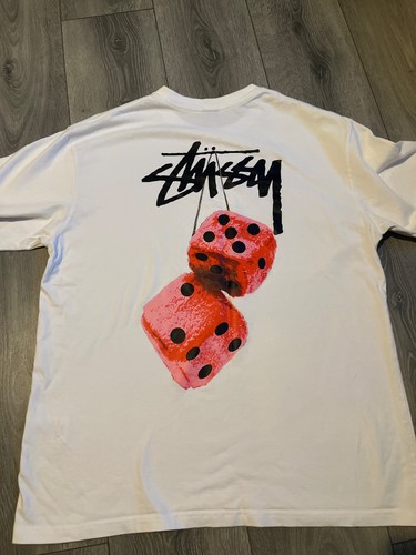 Stüssy men white graphic - stüssy,