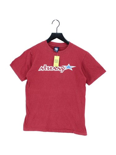 Stussy men shirt s red - men's,
