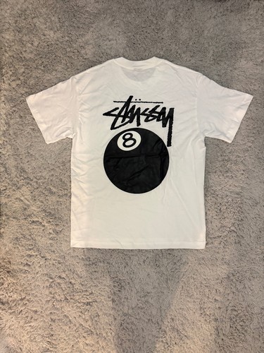 Stussy ball shirt white - stussy,