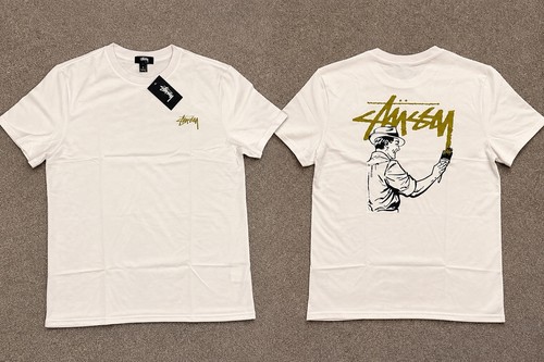 Stussy small green paint - stussy,