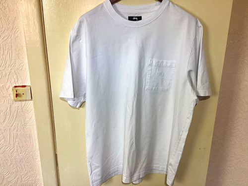 Stussy men white - men's, cotton