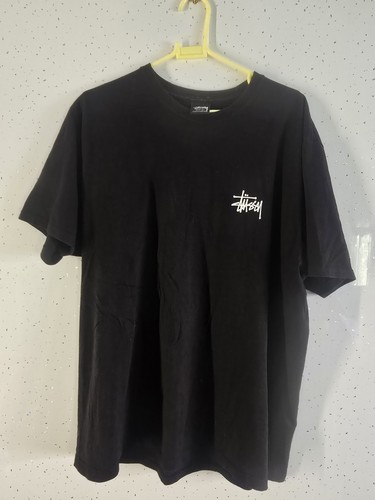 Stussy mens black - white, stock