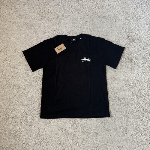 Black stussy men shirt - men's, t-shirt