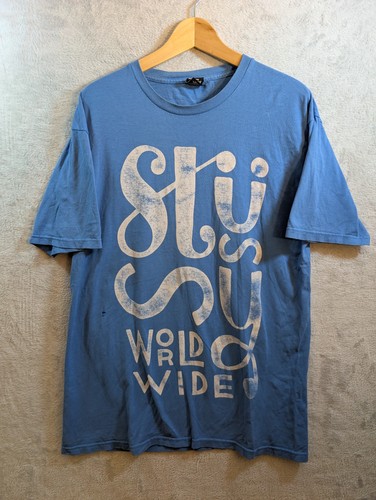 Stussy world wide script - world,