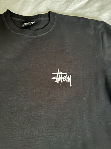 Stussy stock logo shirt size - stock,