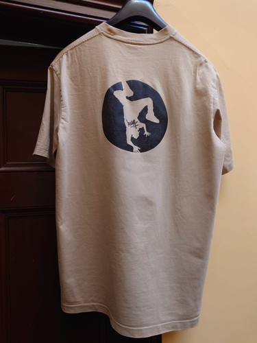 Stussy beige breakdancer