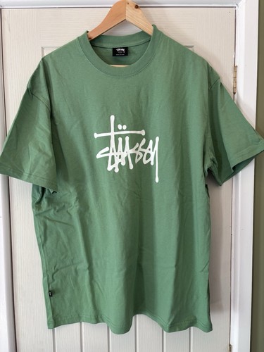 Stussy graphic shirt - t-shirt, green