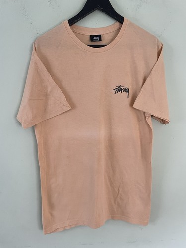 Stussy basic beige shirt - beige, t