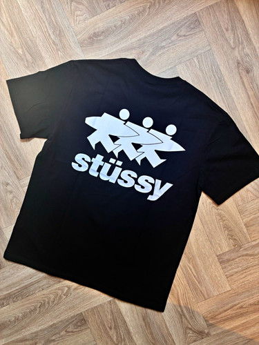 Stussy men black graphic - men's,