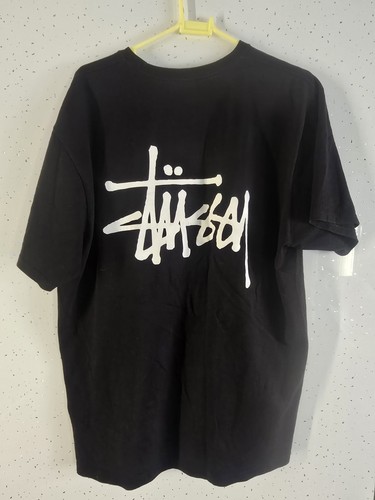 Stussy mens black white stock - black,